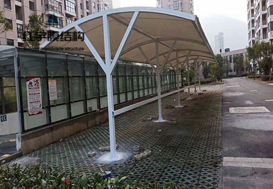 金華膜結(jié)構(gòu)車棚